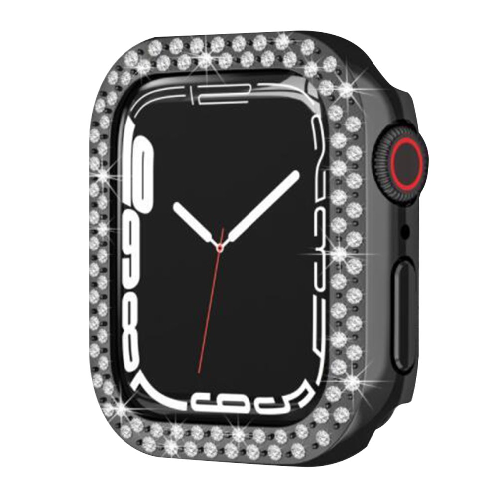 Apple Watch 44mm Taşlı Kasa - Siyah Apple Watch 44mm Taşlı Kasa - Siyah