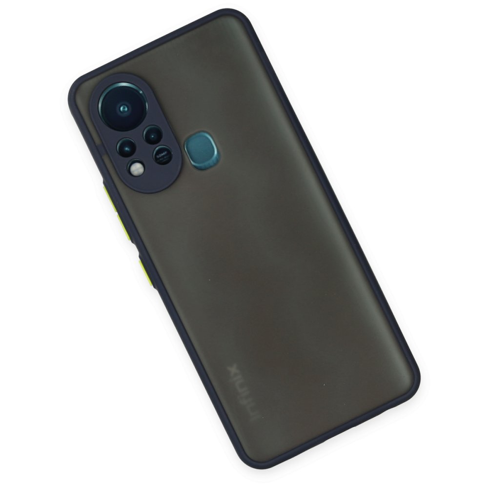 İnfinix Hot 11s Kılıf Montreal Silikon Kapak - Lacivert  İnfinix Hot 11s Kılıf Montreal Silikon Kapak - Lacivert