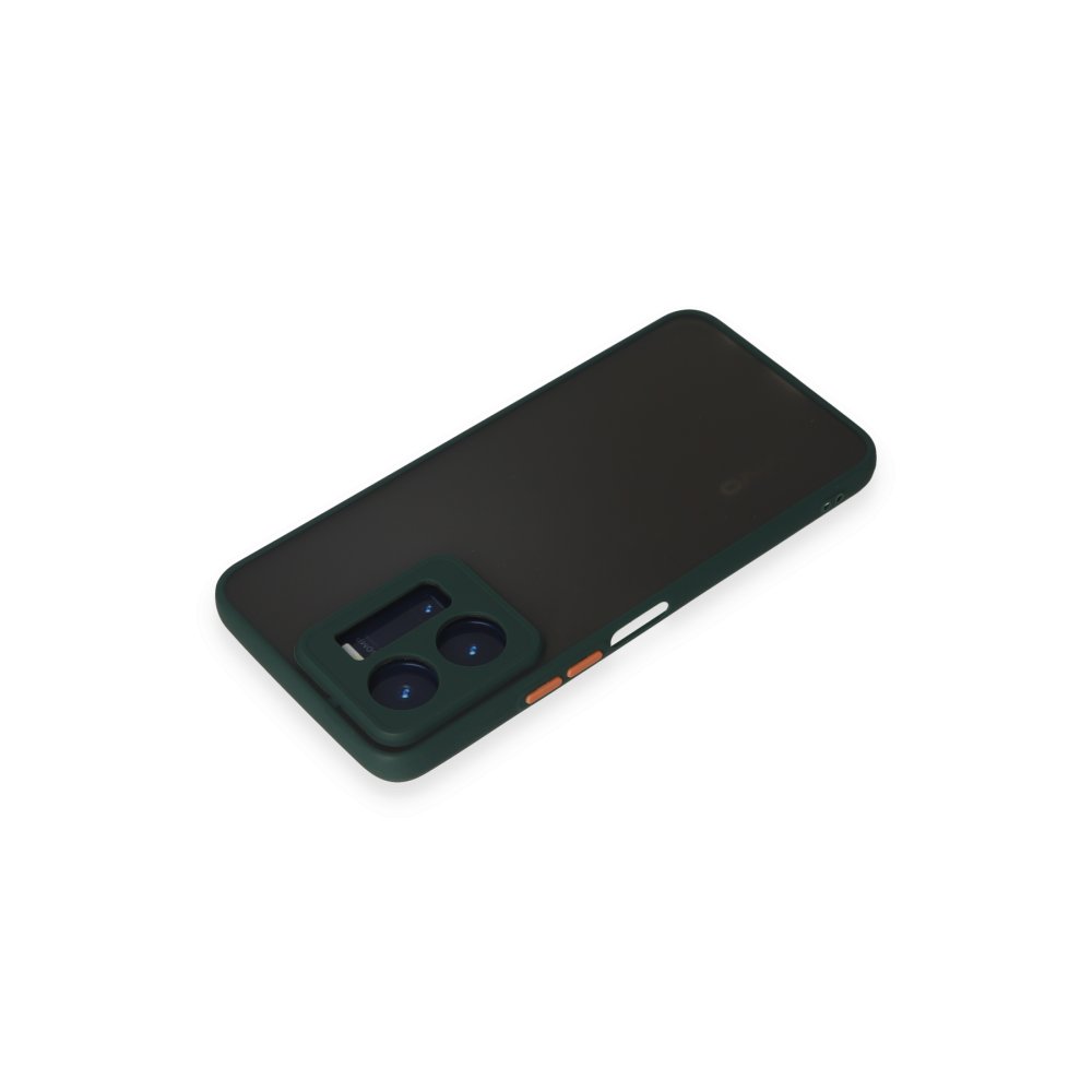  Vivo Y22S Kılıf Montreal Silikon Kapak - Yeşil