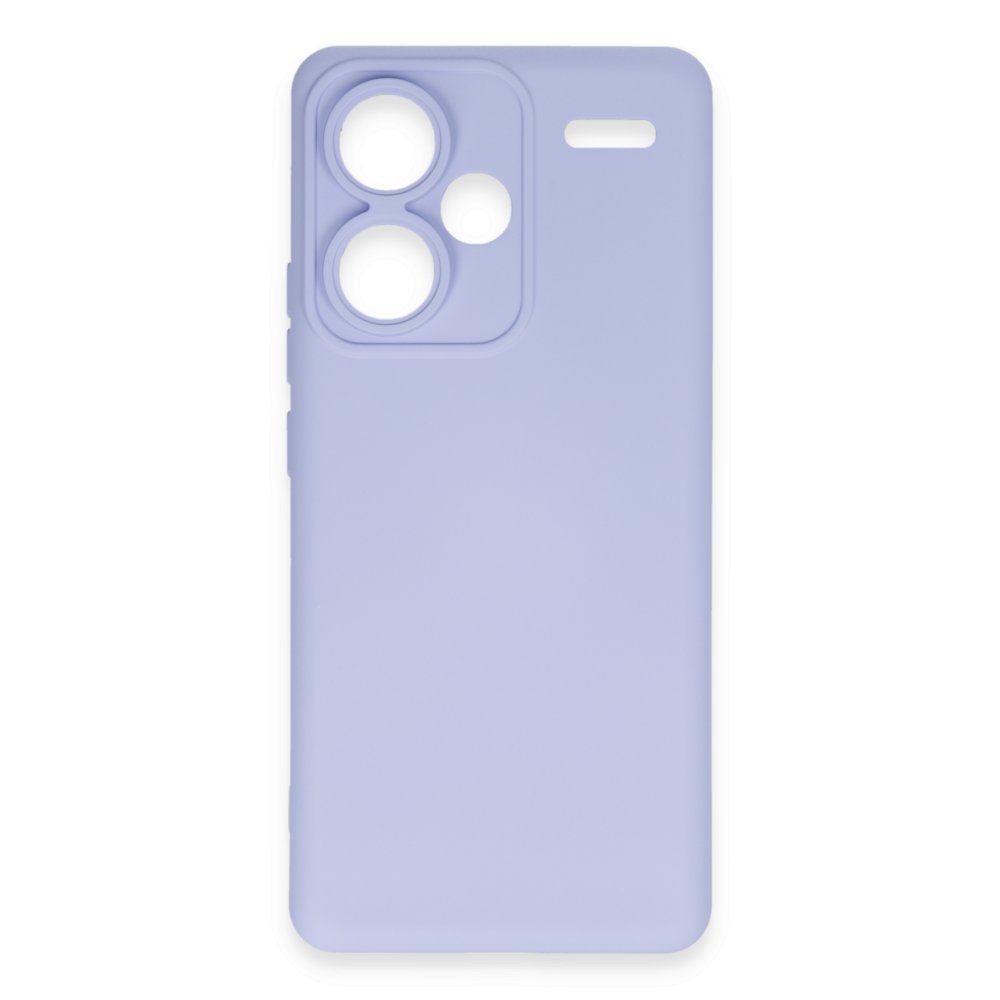 Redmi Note 13 Pro Plus Kılıf Nano içi Kadife Silikon - Lila