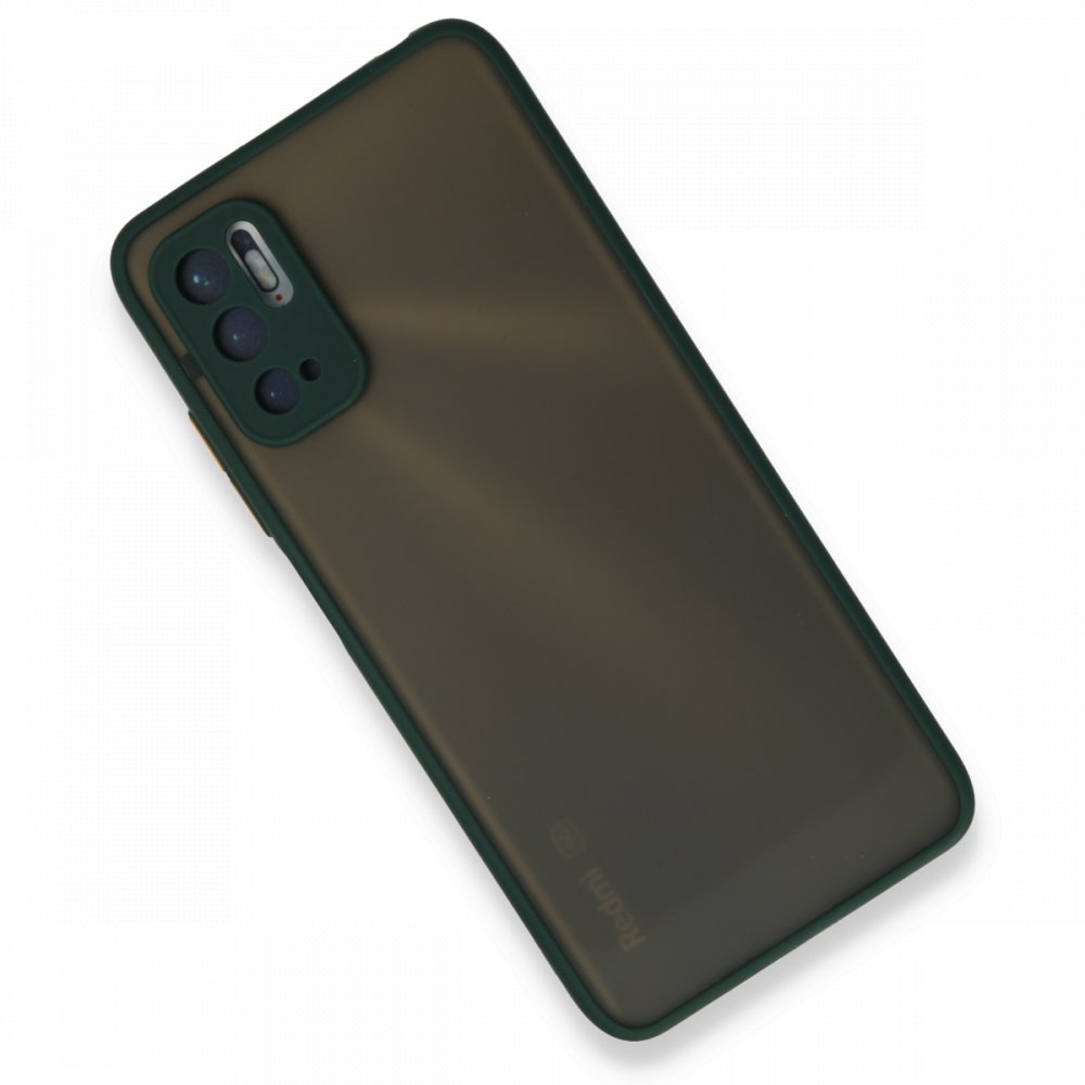  Xiaomi Poco M3 Pro Kılıf Montreal Silikon Kapak - Yeşil