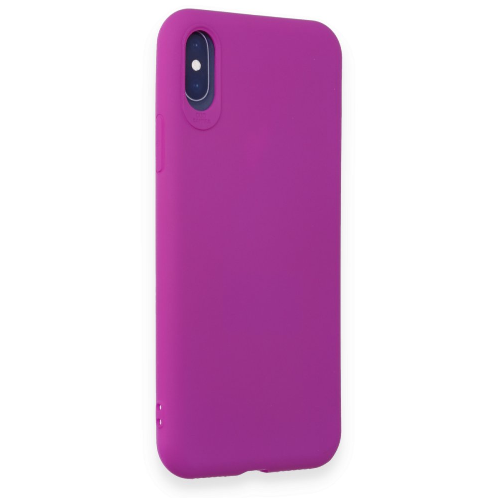 iPhone X Kılıf First Silikon - Mor  iPhone X Kılıf First Silikon - Mor