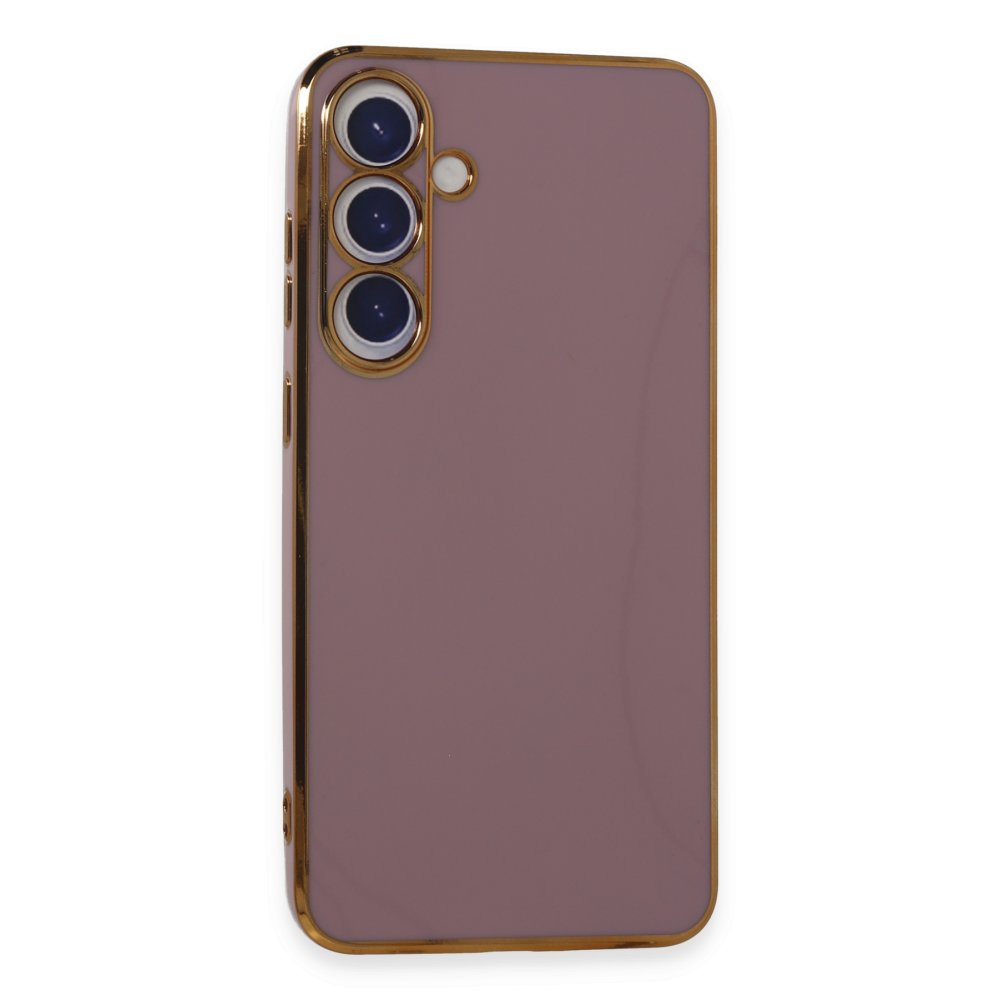  Samsung Galaxy S24 Kılıf Volet Silikon - Mor