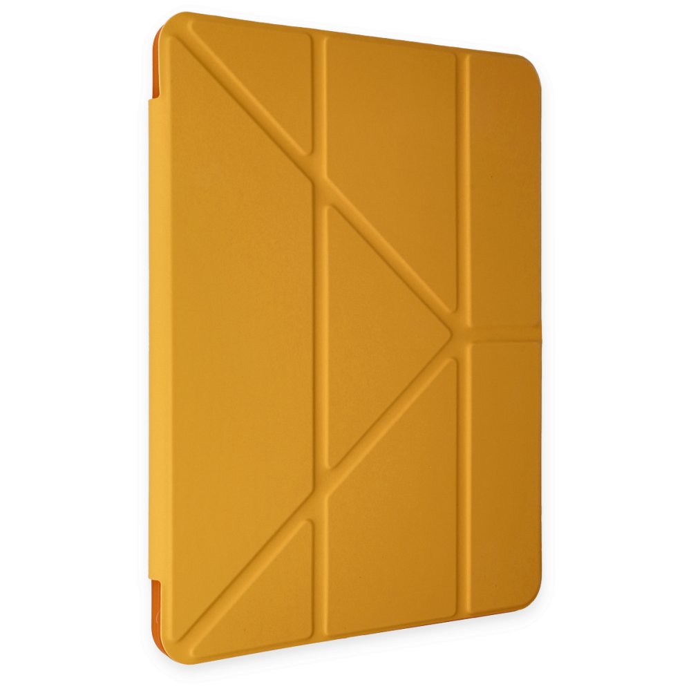 iPad Pro 11 (2018) Kılıf Kalemlikli Mars Tablet Kılıfı - Sarı iPad Pro 11 (2018) Kılıf Kalemlikli Mars Tablet Kılıfı - Sarı