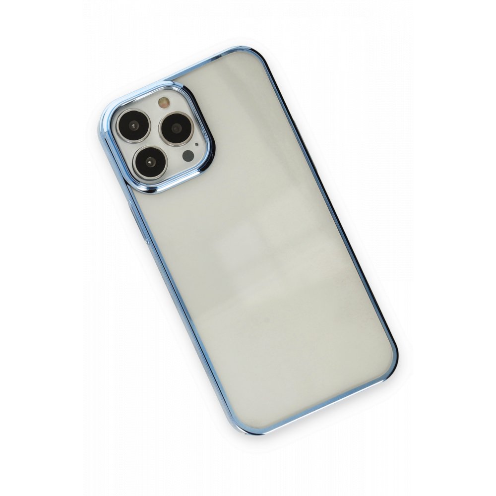  iPhone 13 Pro Kılıf Element Silikon - Sky Blue