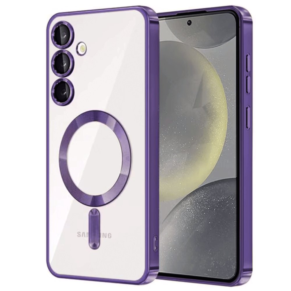  Samsung Galaxy S23 Plus Kılıf Kross Magneticsafe Kapak - Mor