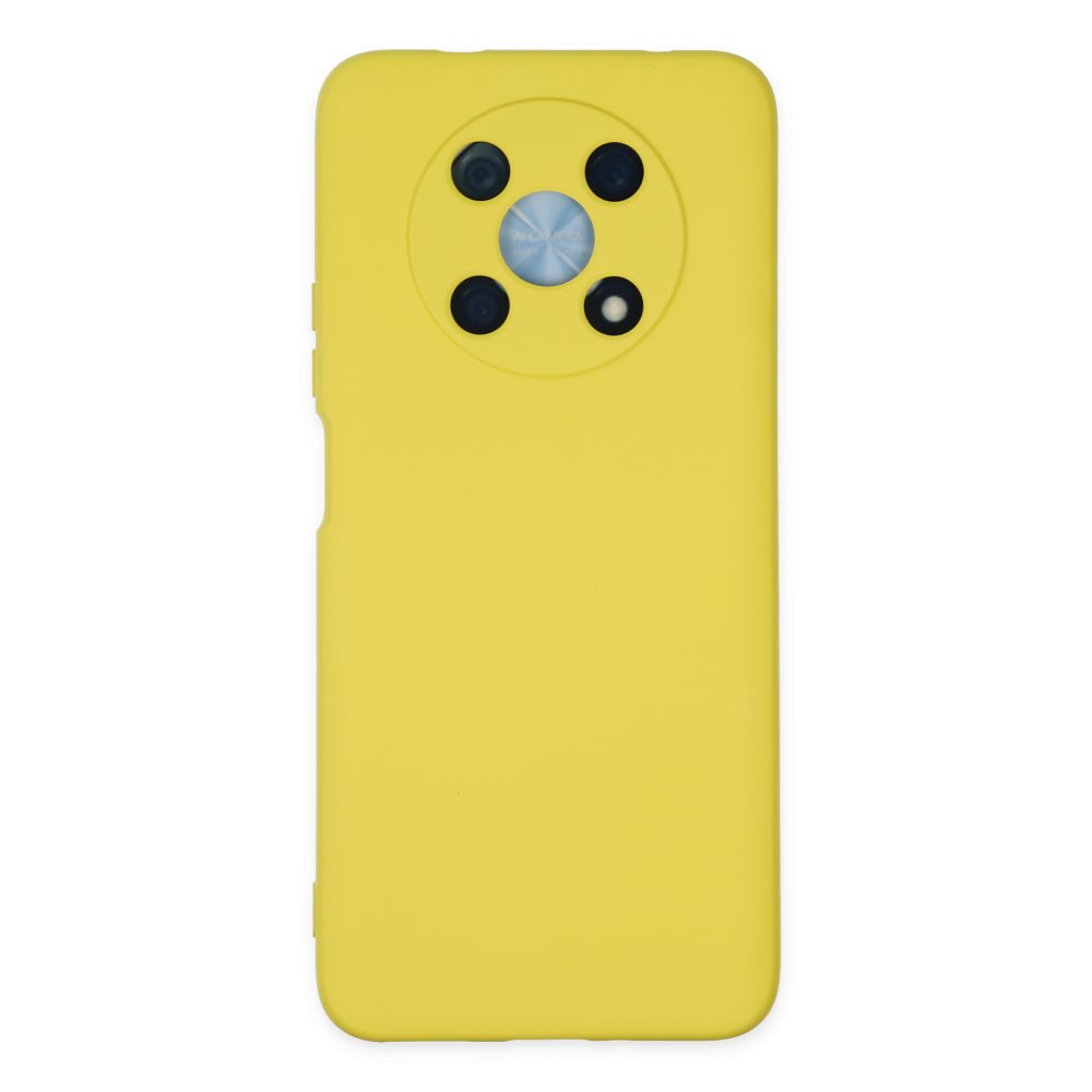 Huawei Nova Y90 Kılıf Nano içi Kadife Silikon - Sarı  Huawei Nova Y90 Kılıf Nano içi Kadife Silikon - Sarı