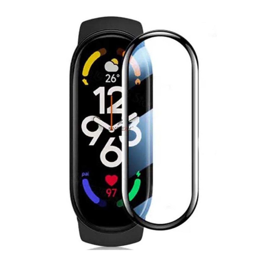  Xiaomi Mi Band 5 Polymer Nano Ekran Koruyucu - Şeffaf