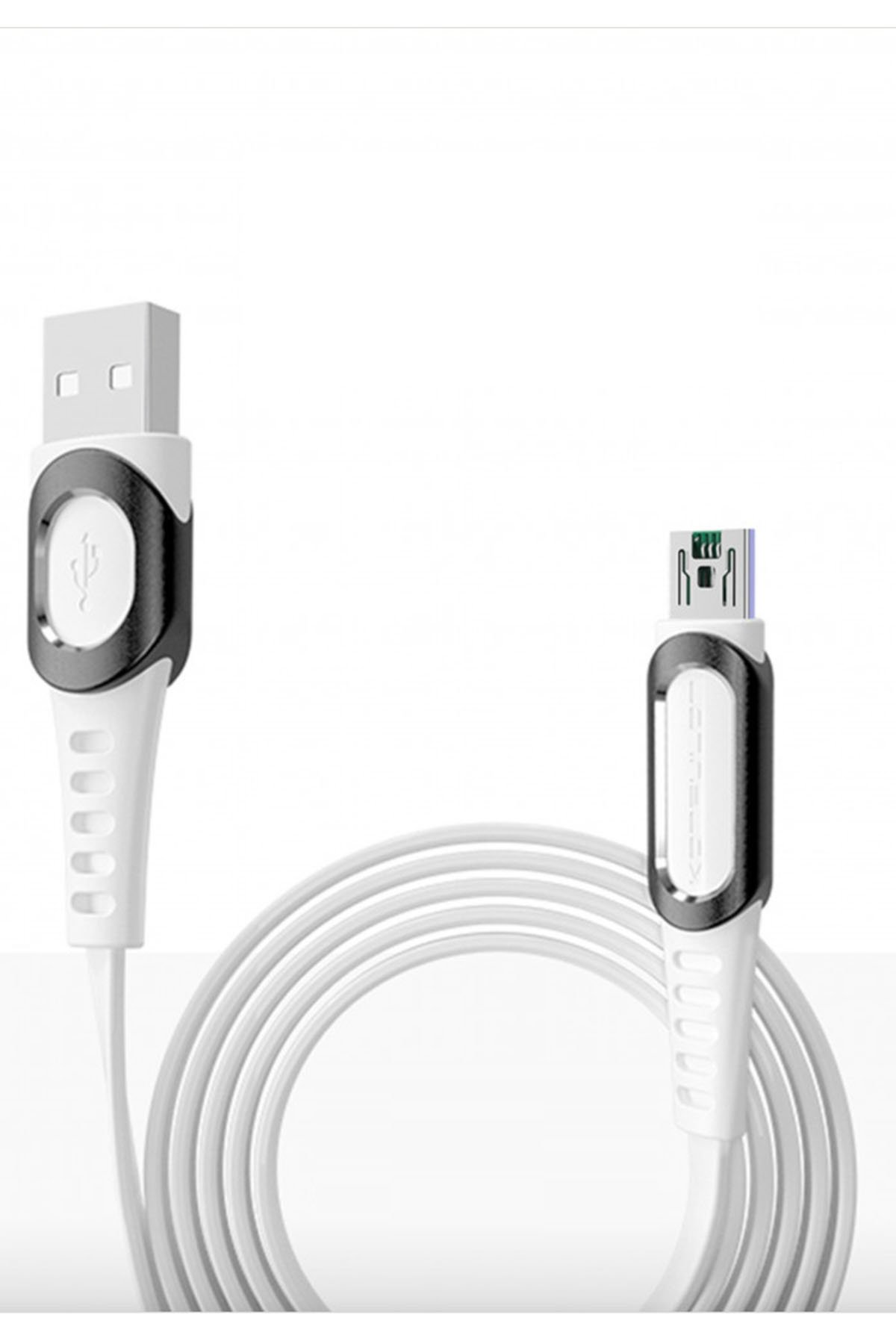 Konfulon DC24 Micro USB Kablo 1.2M 4A - Beyaz Konfulon DC24 Micro USB Kablo 1.2M 4A - Beyaz