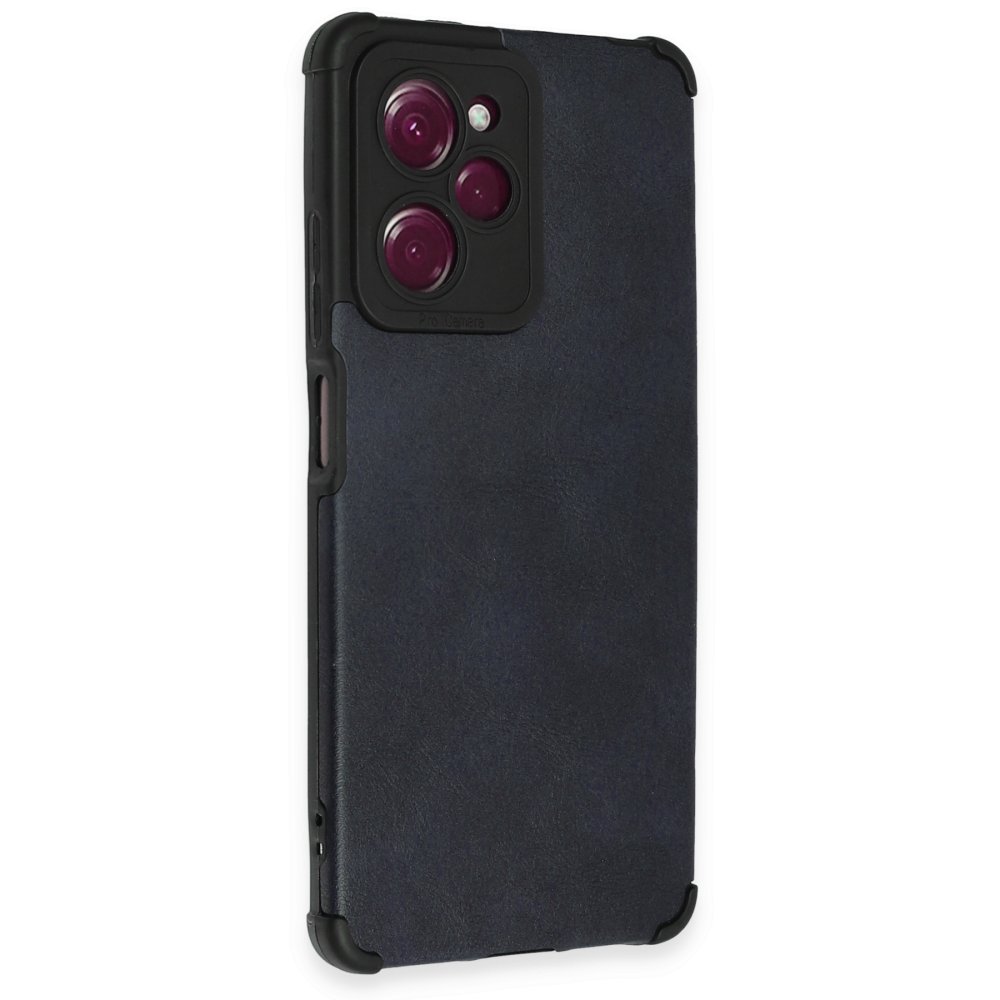 Xiaomi Poco X5 Pro 5G Kılıf Loop Deri Silikon - Lacivert  Xiaomi Poco X5 Pro 5G Kılıf Loop Deri Silikon - Lacivert