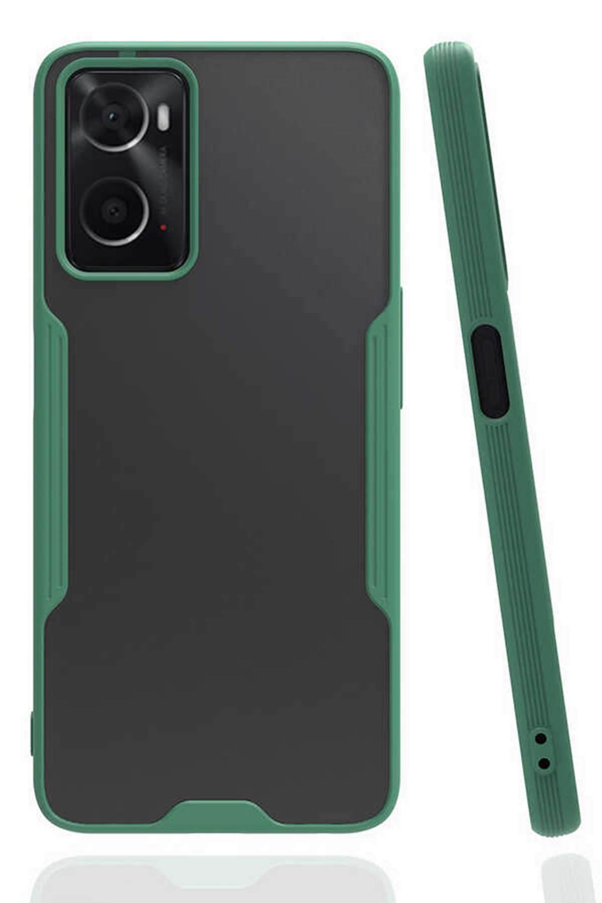 Oppo A96 Kılıf Platin Silikon - Yeşil Oppo A96 Kılıf Platin Silikon - Yeşil