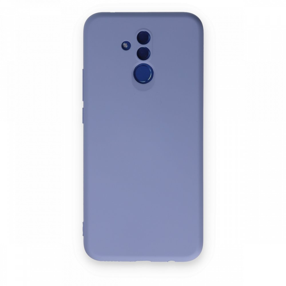 Huawei Mate 20 Lite Kılıf Nano içi Kadife Silikon - Lila Huawei Mate 20 Lite Kılıf Nano içi Kadife Silikon - Lila
