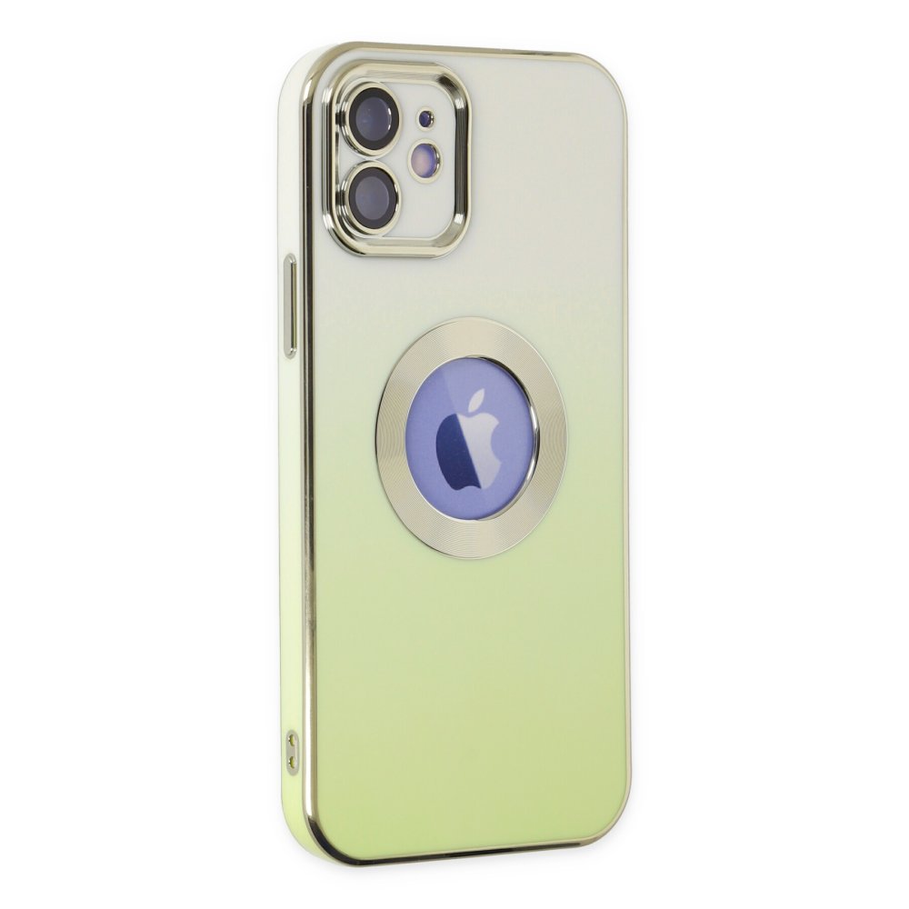  iPhone 12 Kılıf Best Silikon - Yeşil