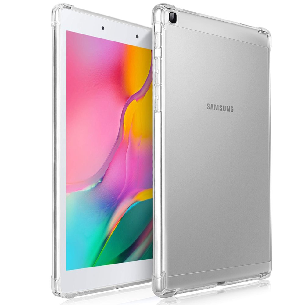  Samsung Galaxy T290 Tab A 8 Kılıf Anti Şeffaf Tablet Silikon - Şeffaf