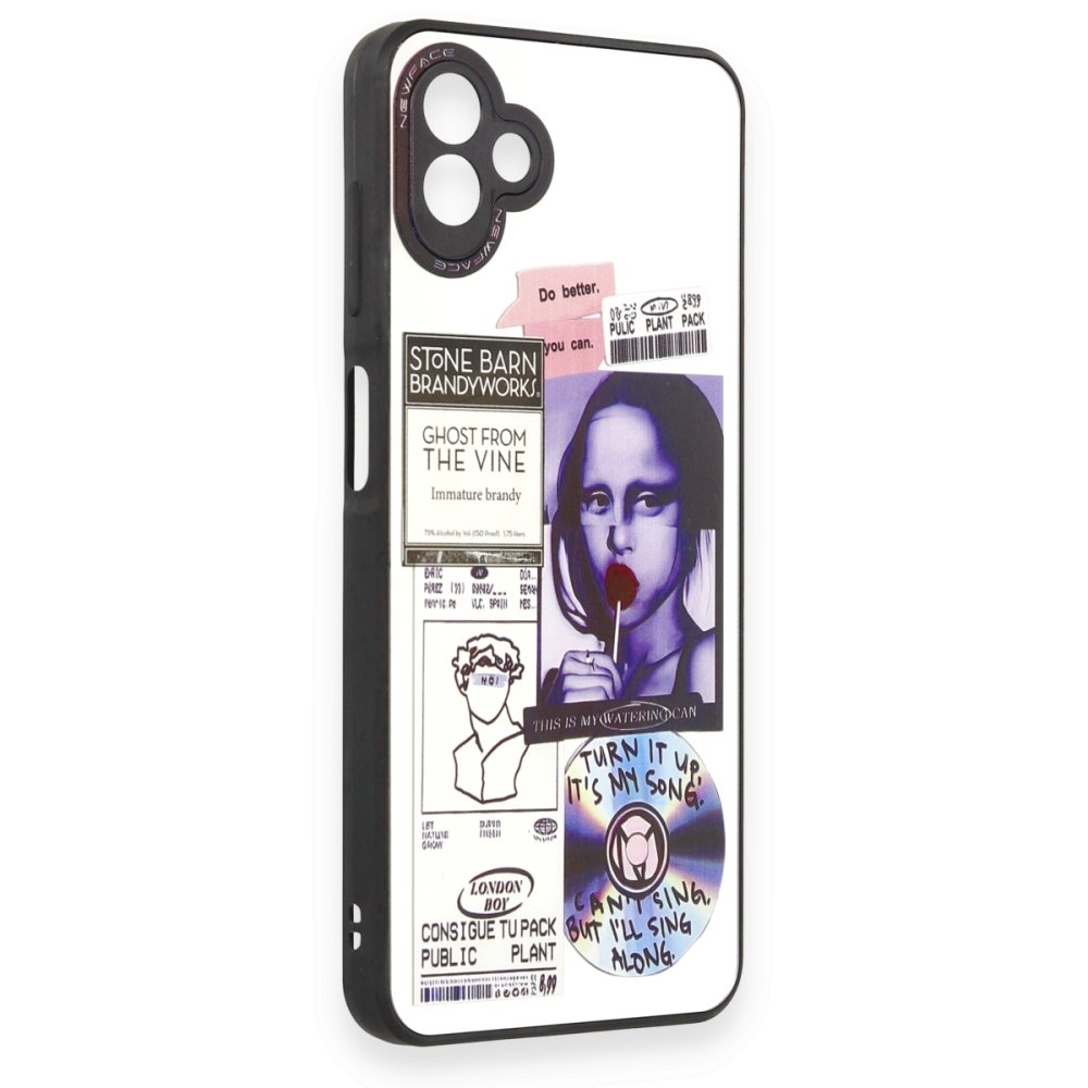  Samsung Galaxy A04 Kılıf Mirror Desenli Kapak - Mirror - 2