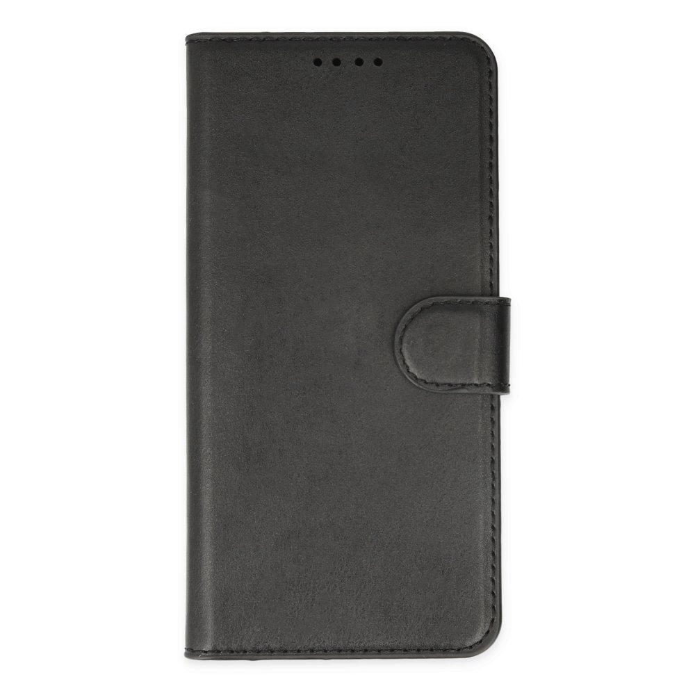  iPhone 14 Pro Kılıf Trend S Plus Kapaklı Kılıf - Siyah