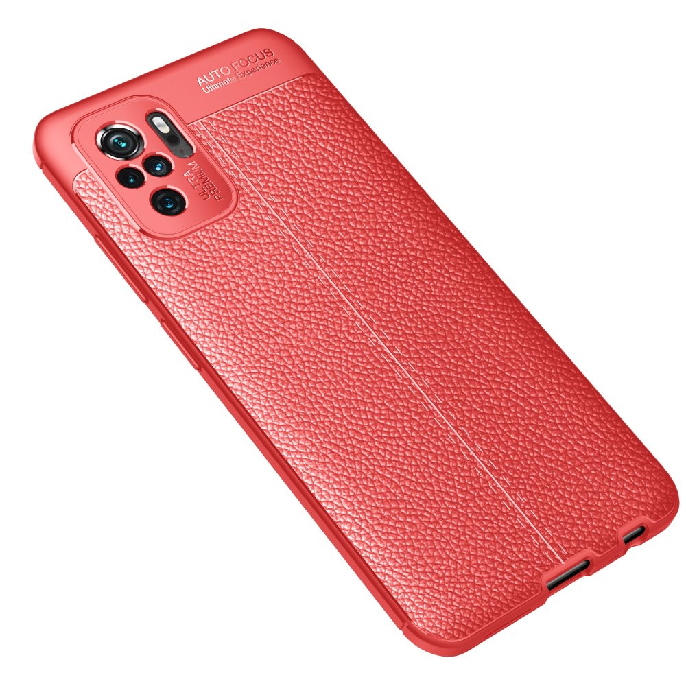 Redmi Note 10S Kılıf Auto Focus Kapak - Kırmızı
