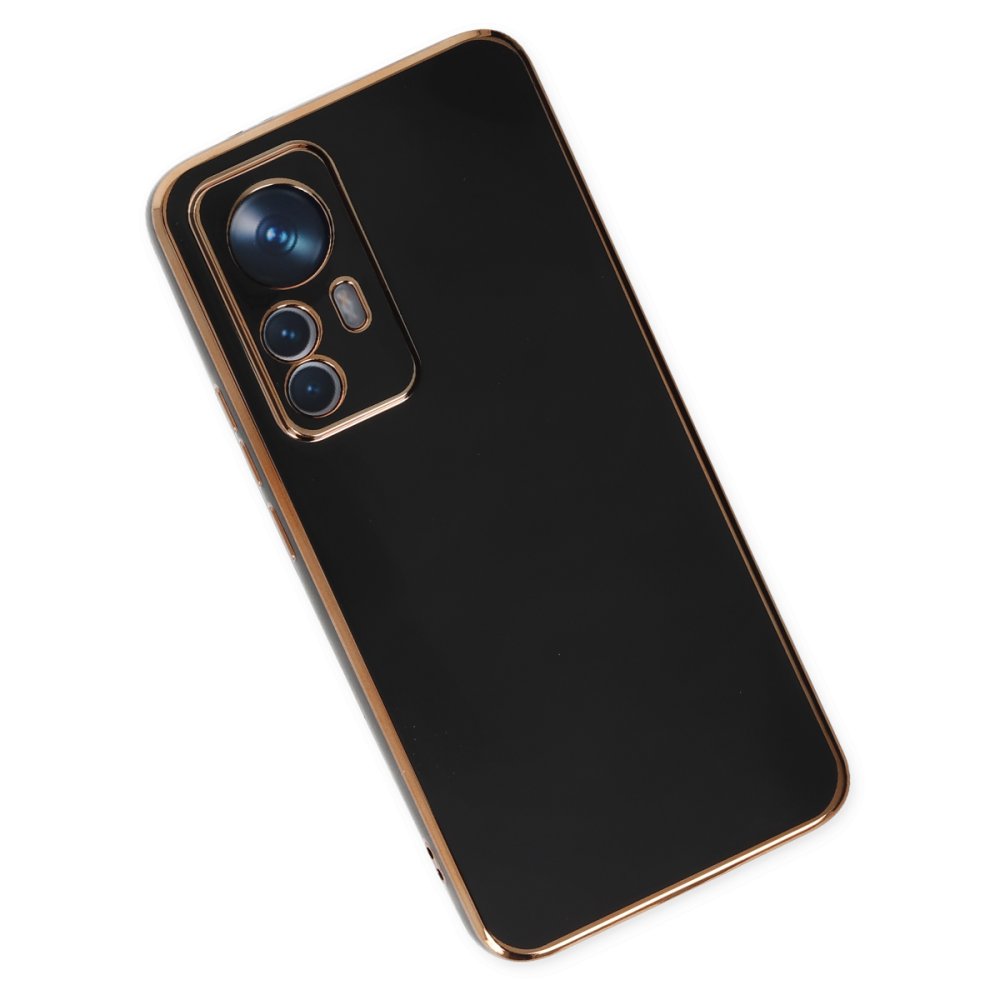  Xiaomi Mi 12T Kılıf Volet Silikon - Siyah