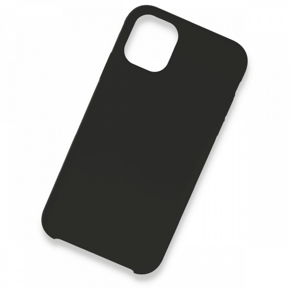  iPhone 11 Pro Max Kılıf Lansman Legant Silikon - Siyah