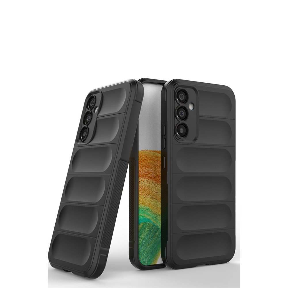  Samsung Galaxy A05S Kılıf Optimum Silikon - Siyah