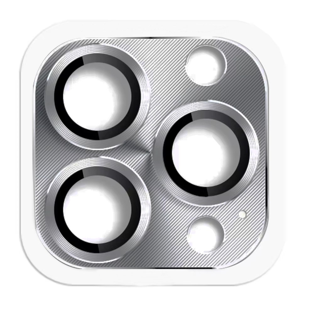  iPhone 16 Pro Max Pers Alüminyum Kamera Lens - Gri