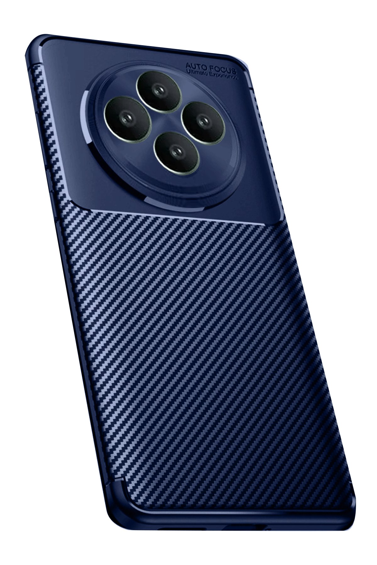  Oppo Reno 11 FS Kılıf Auto Focus Karbon Kapak - Lacivert