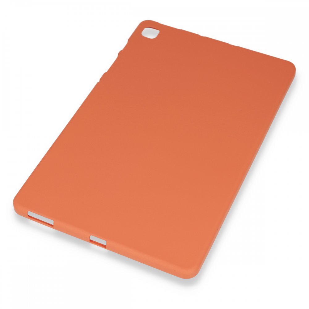  Samsung Galaxy P610 Tab S6 Lite 10.4 Kılıf Evo Tablet Silikon - Turuncu
