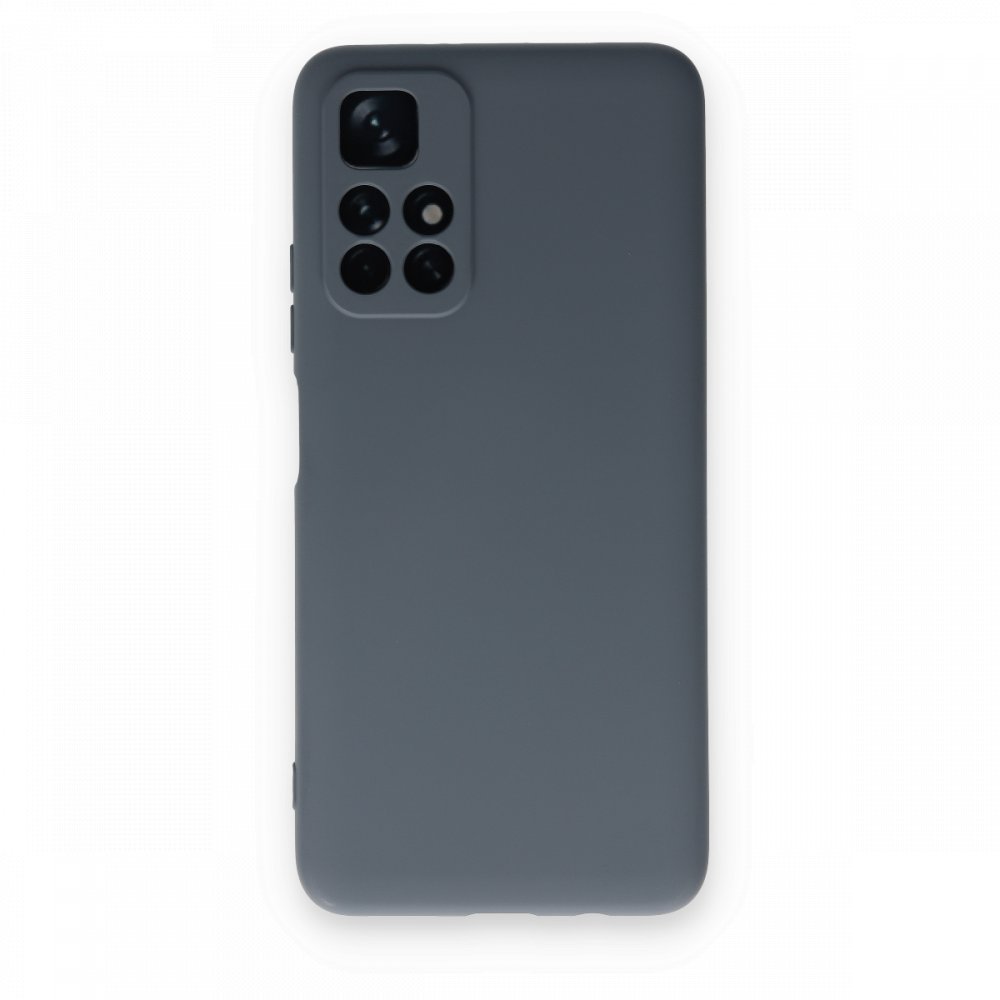  Xiaomi Poco M4 Pro 5G Kılıf Nano içi Kadife Silikon - Gri