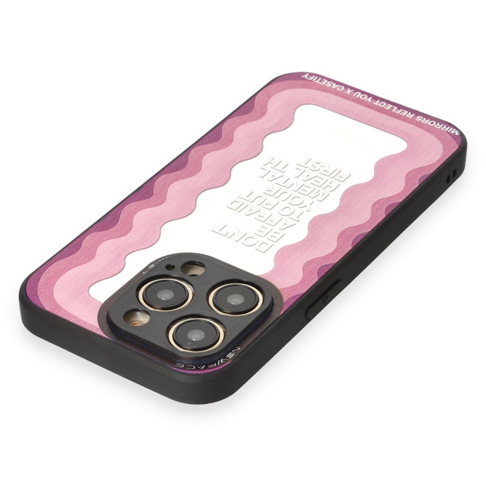  iPhone 12 Pro Max Kılıf Mirror Desenli Kapak - Mirror - 11