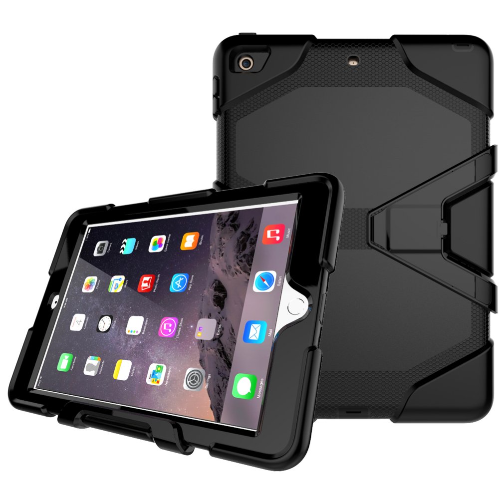 iPad 9.7 (2018) Kılıf Griffin Tablet Kapak - Siyah iPad 9.7 (2018) Kılıf Griffin Tablet Kapak - Siyah