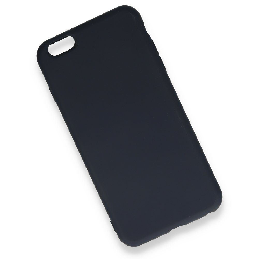 iPhone 6 Plus Kılıf Nano içi Kadife Silikon - Lacivert iPhone 6 Plus Kılıf Nano içi Kadife Silikon - Lacivert