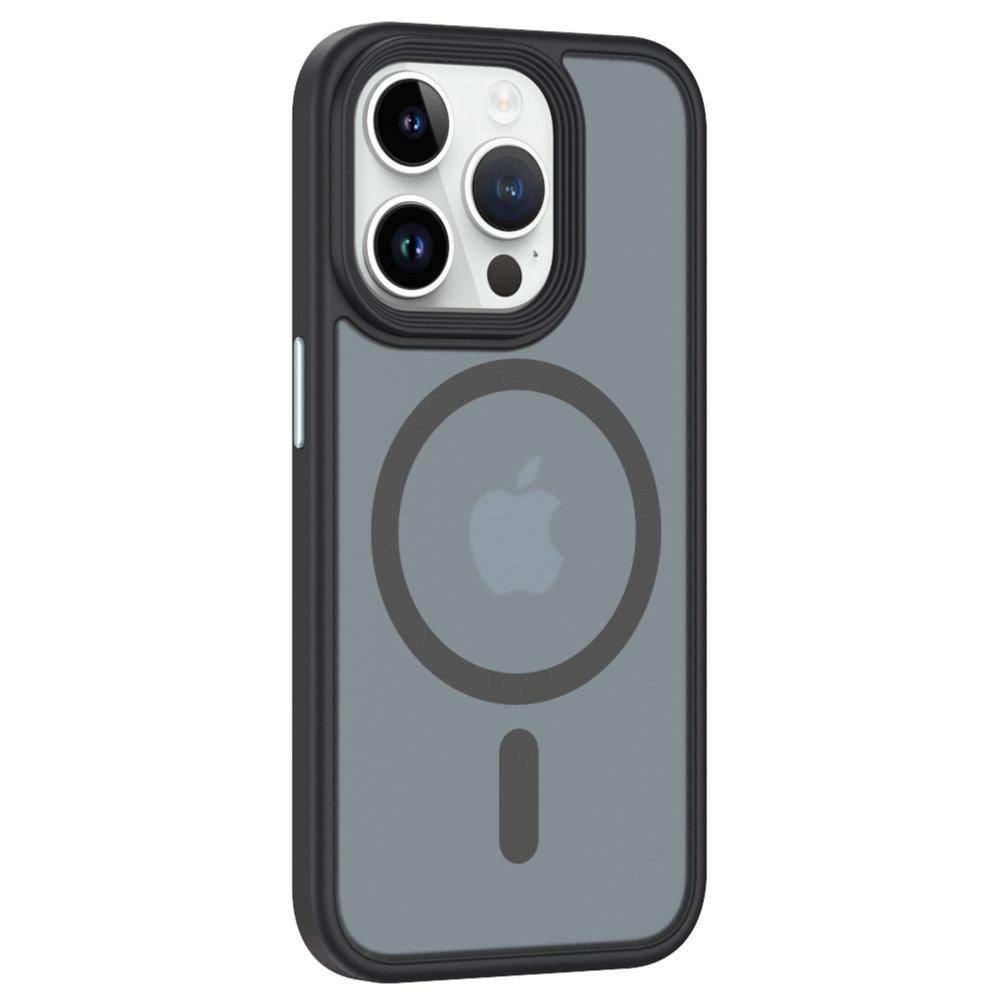 iPhone 15 Pro Max Kılıf Trex Magneticsafe Kapak - Siyah iPhone 15 Pro Max Kılıf Trex Magneticsafe Kapak - Siyah