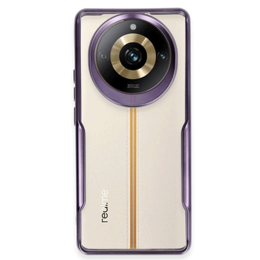 Realme 11 Pro Kılıf Boyi Silikon Kapak - Derin Mor Realme 11 Pro Kılıf Boyi Silikon Kapak - Derin Mor