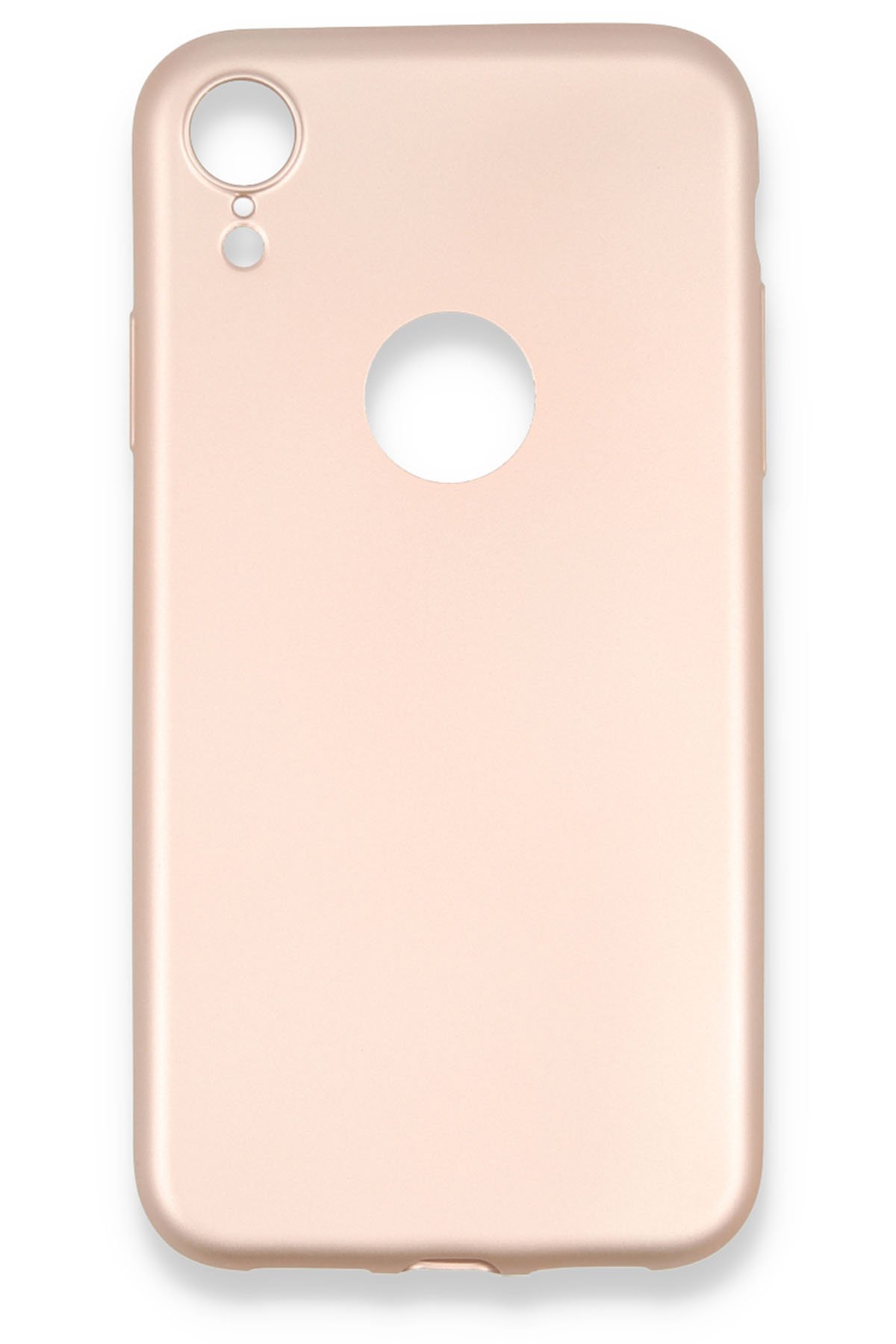  iPhone XR Kılıf First Silikon - Rose Gold