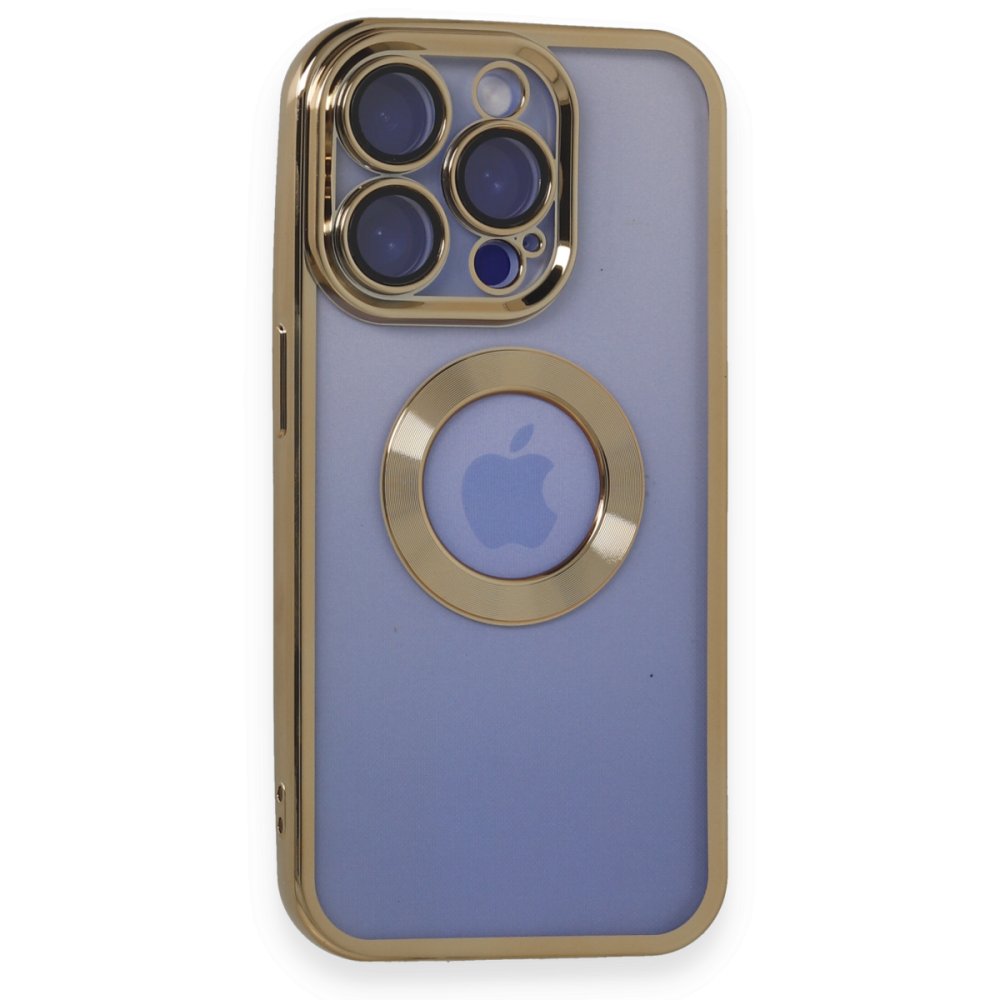  iPhone 15 Pro Max Kılıf Slot Silikon - Gold