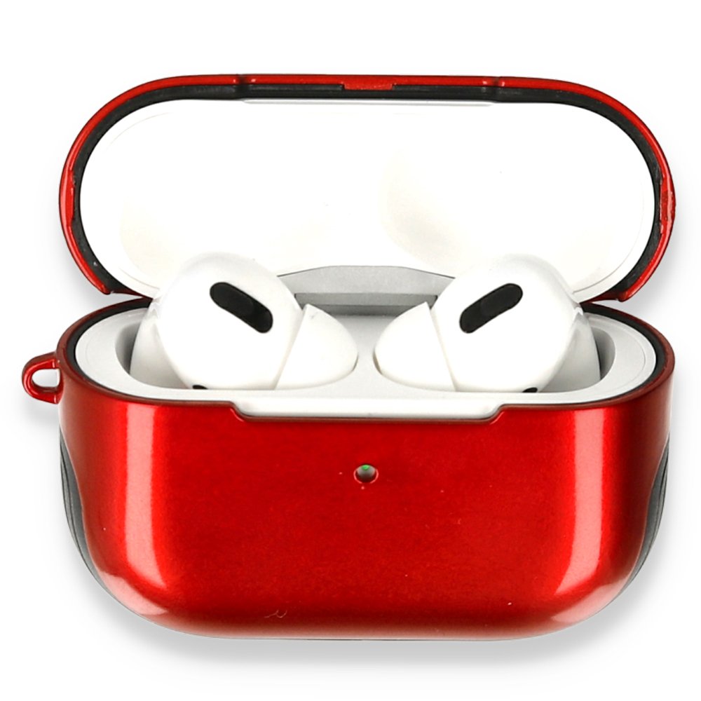 Airpods Pro (1.nesil) 3in1 Kılıf - Kırmızı Airpods Pro (1.nesil) 3in1 Kılıf - Kırmızı