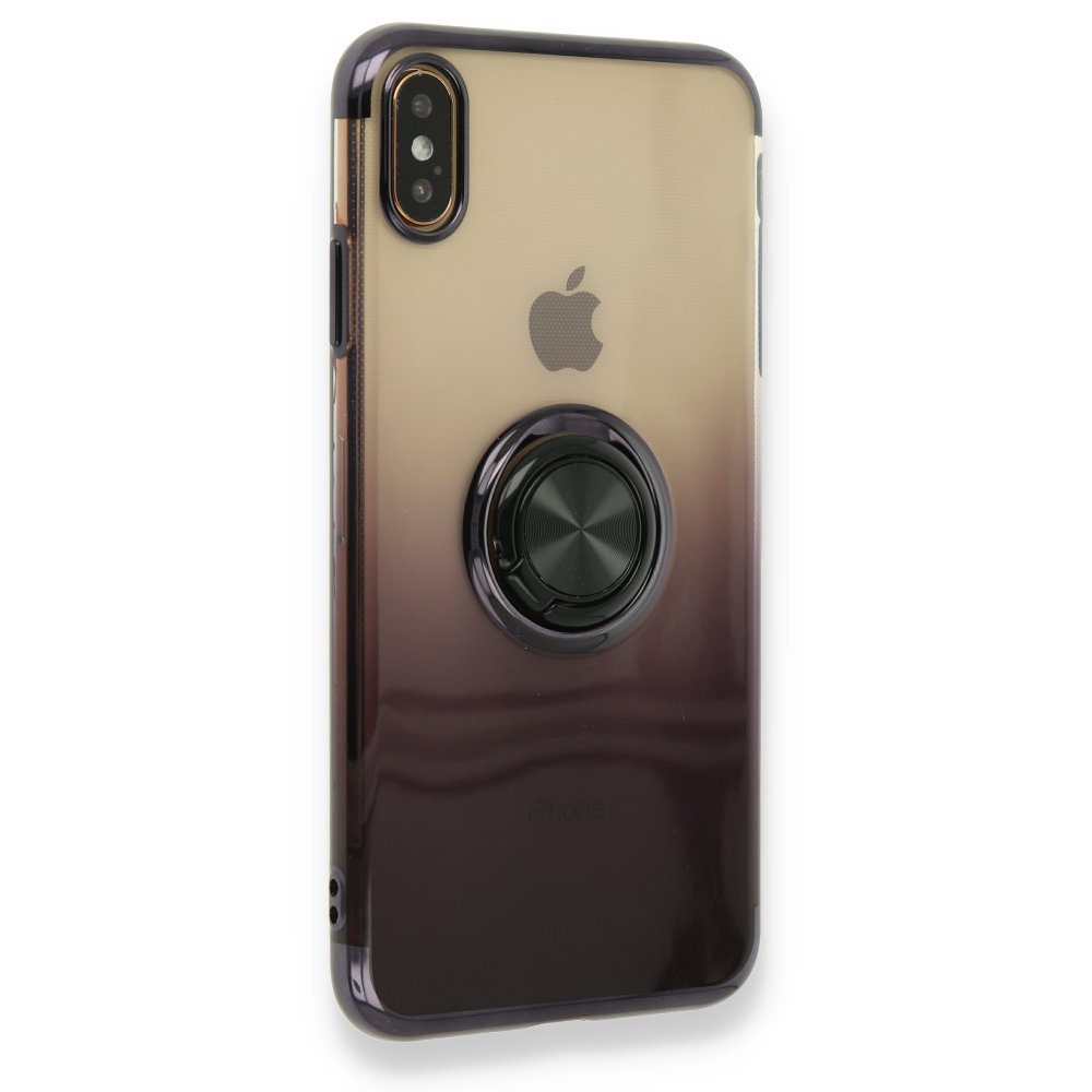 iPhone XS Max Kılıf Marvel Yüzüklü Silikon - Siyah iPhone XS Max Kılıf Marvel Yüzüklü Silikon - Siyah