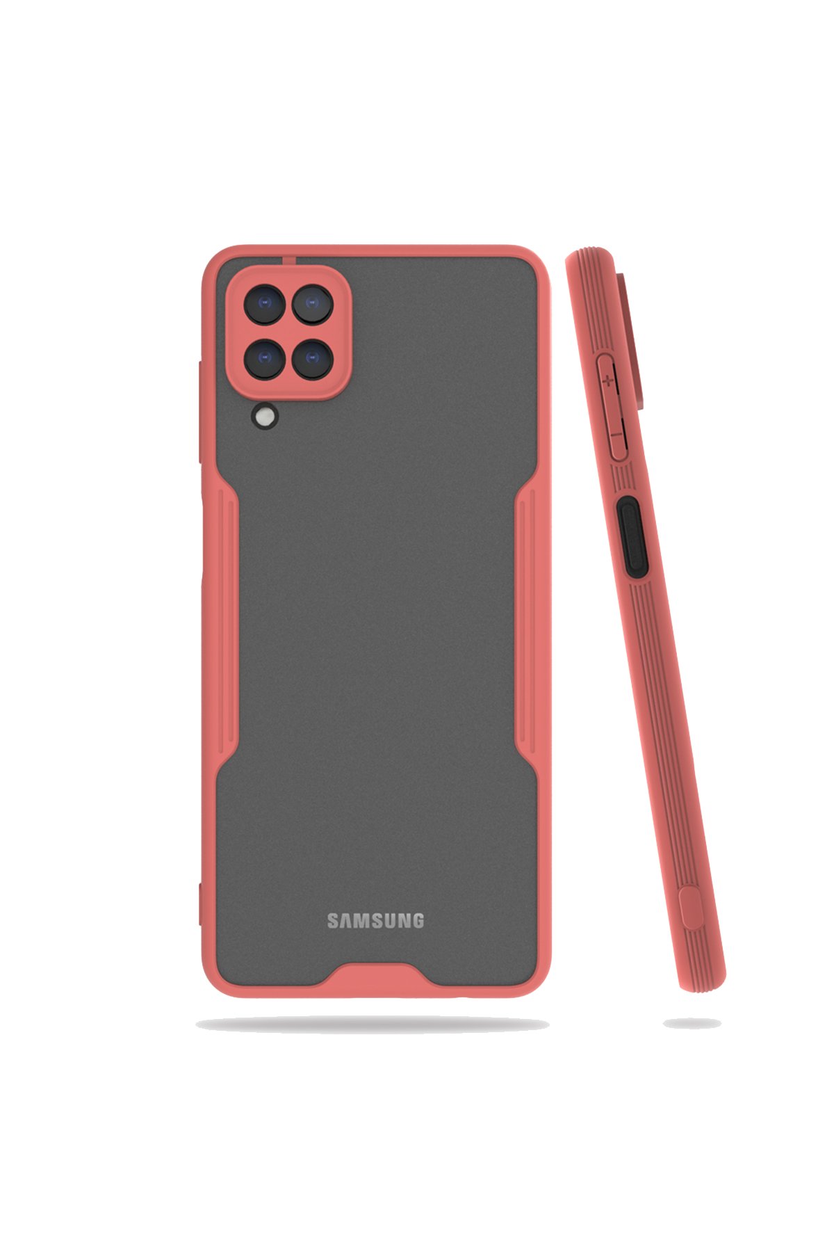  Samsung Galaxy M32 Kılıf Platin Silikon - Pembe