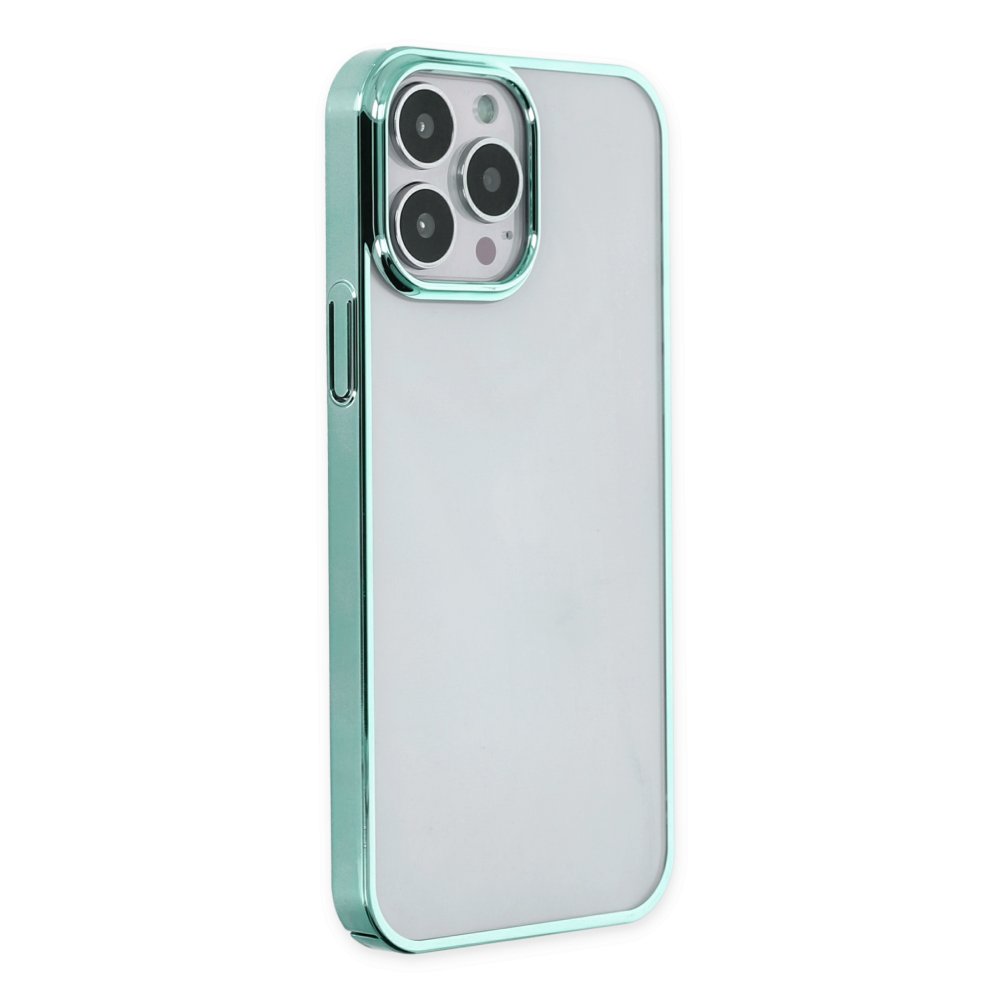  iPhone 14 Pro Max Kılıf Element Silikon - Yeşil