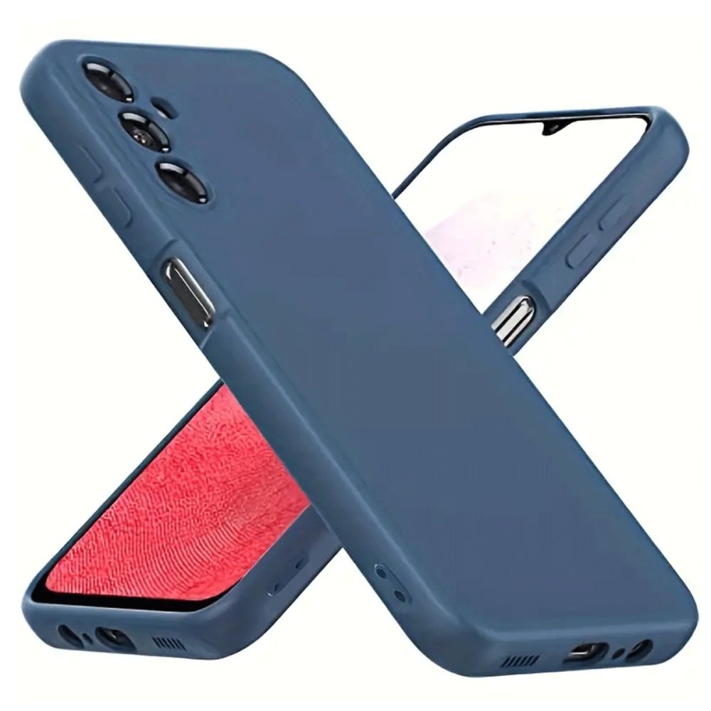  Samsung Galaxy A34 5G Kılıf First Silikon - Lacivert