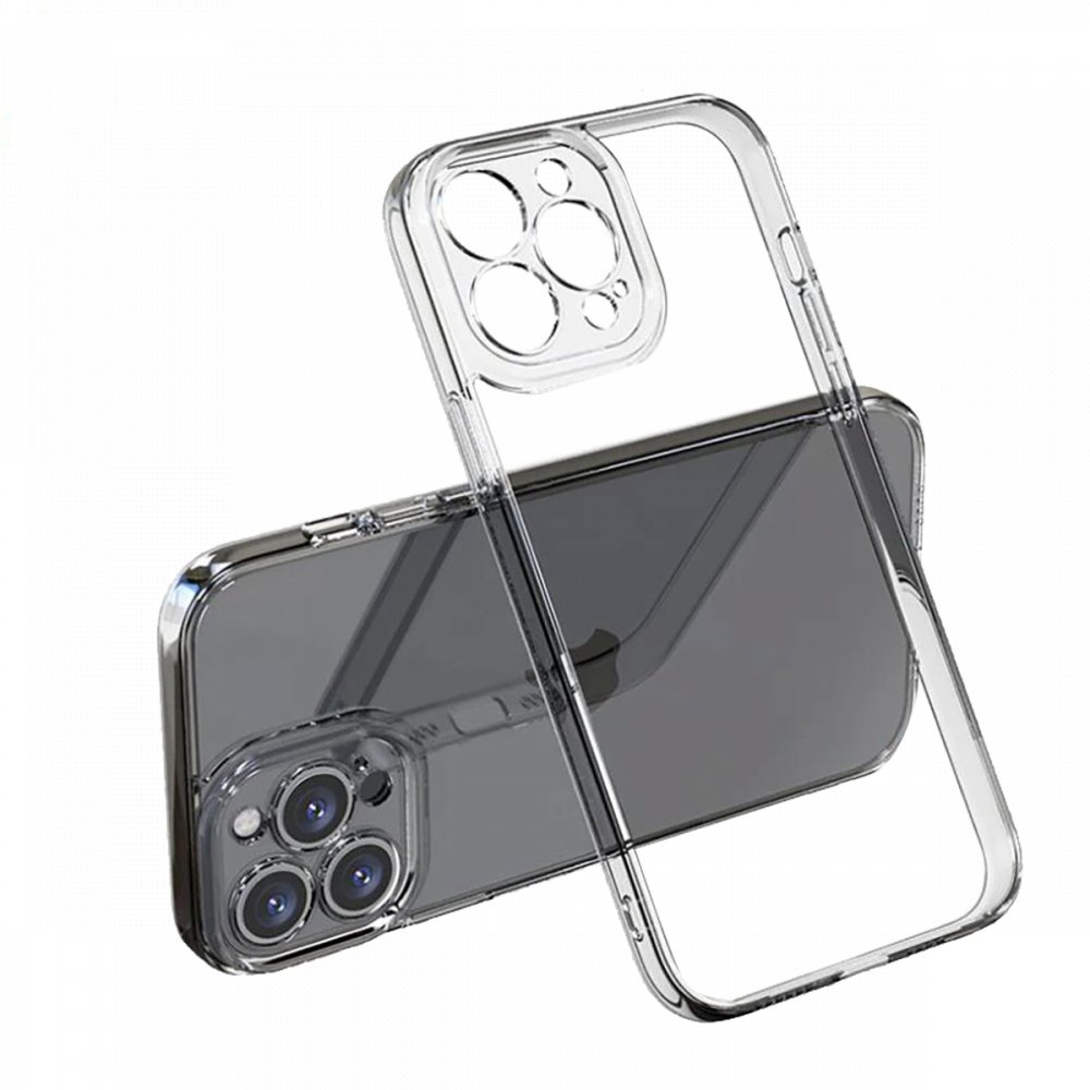  iPhone 13 Pro Max Kılıf Lüx Şeffaf Silikon