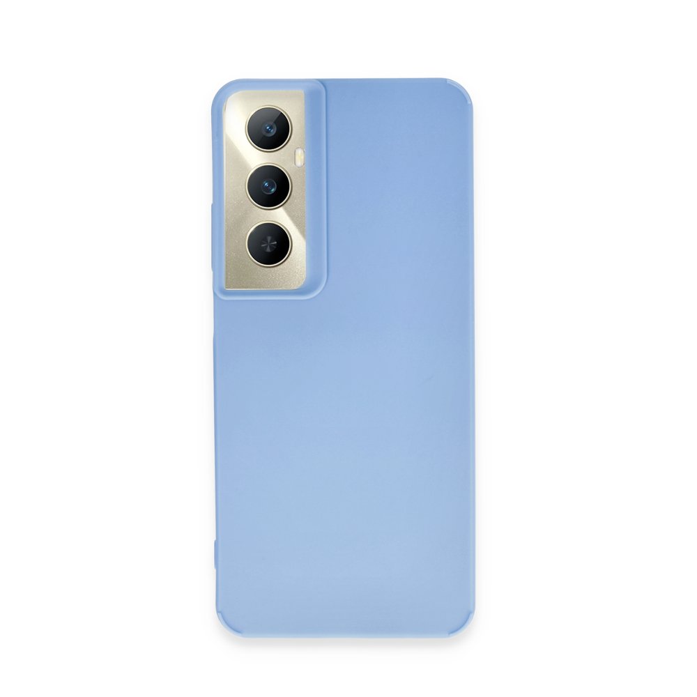 Realme C65 Kılıf Petro Silikon - Mavi
