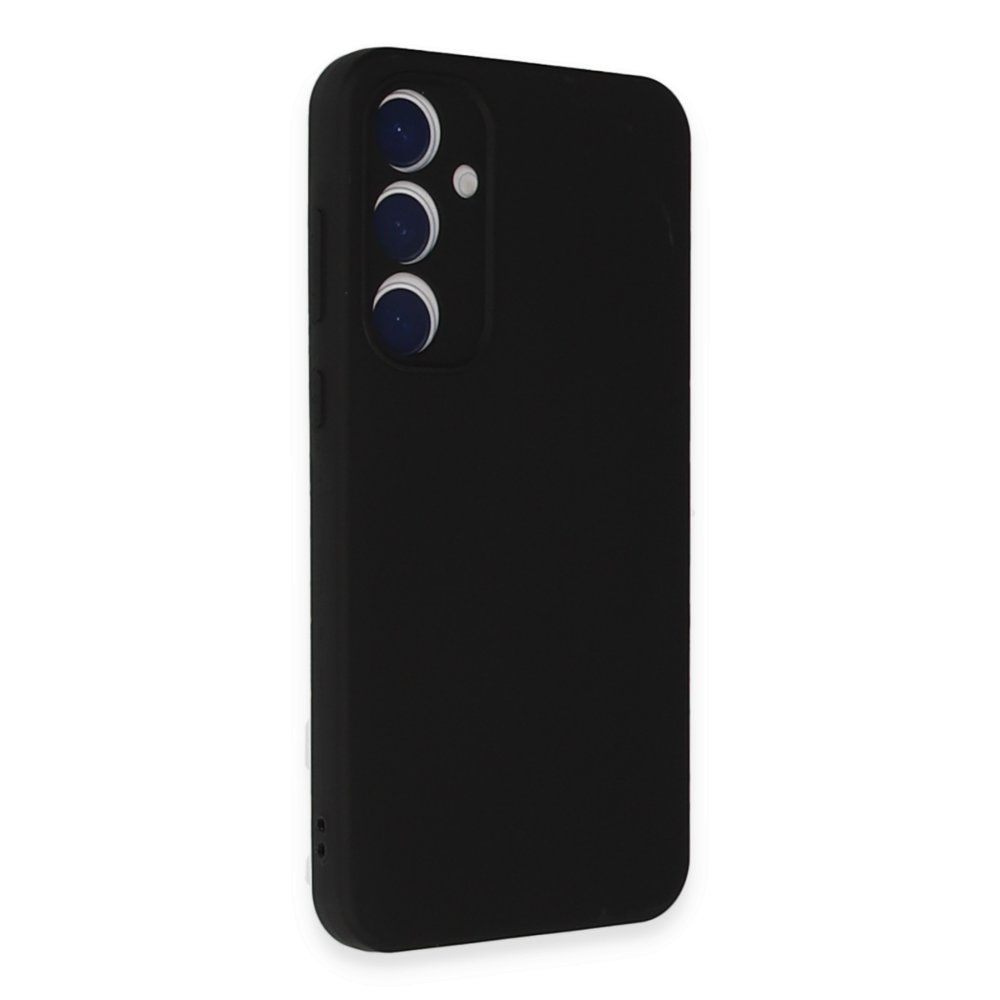  Samsung Galaxy A35 5G Kılıf Nano içi Kadife Silikon - Siyah