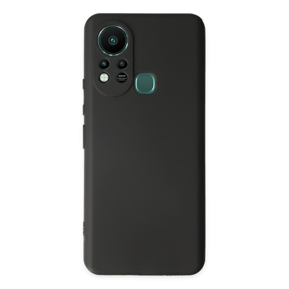 İnfinix Hot 11s Kılıf First Silikon - Siyah  İnfinix Hot 11s Kılıf First Silikon - Siyah