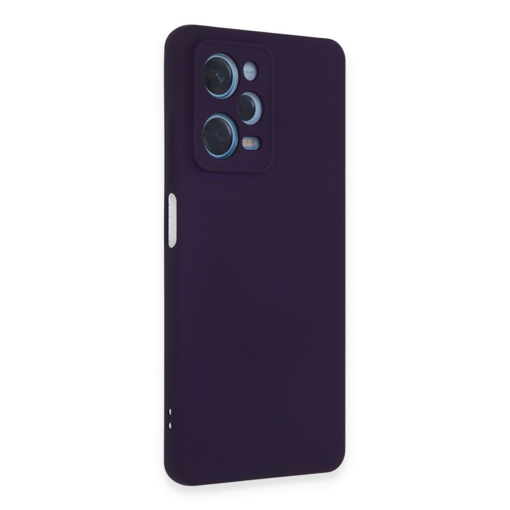 Redmi Note 12 Pro 5G Kılıf Nano içi Kadife Silikon - Mor Redmi Note 12 Pro 5G Kılıf Nano içi Kadife Silikon - Mor