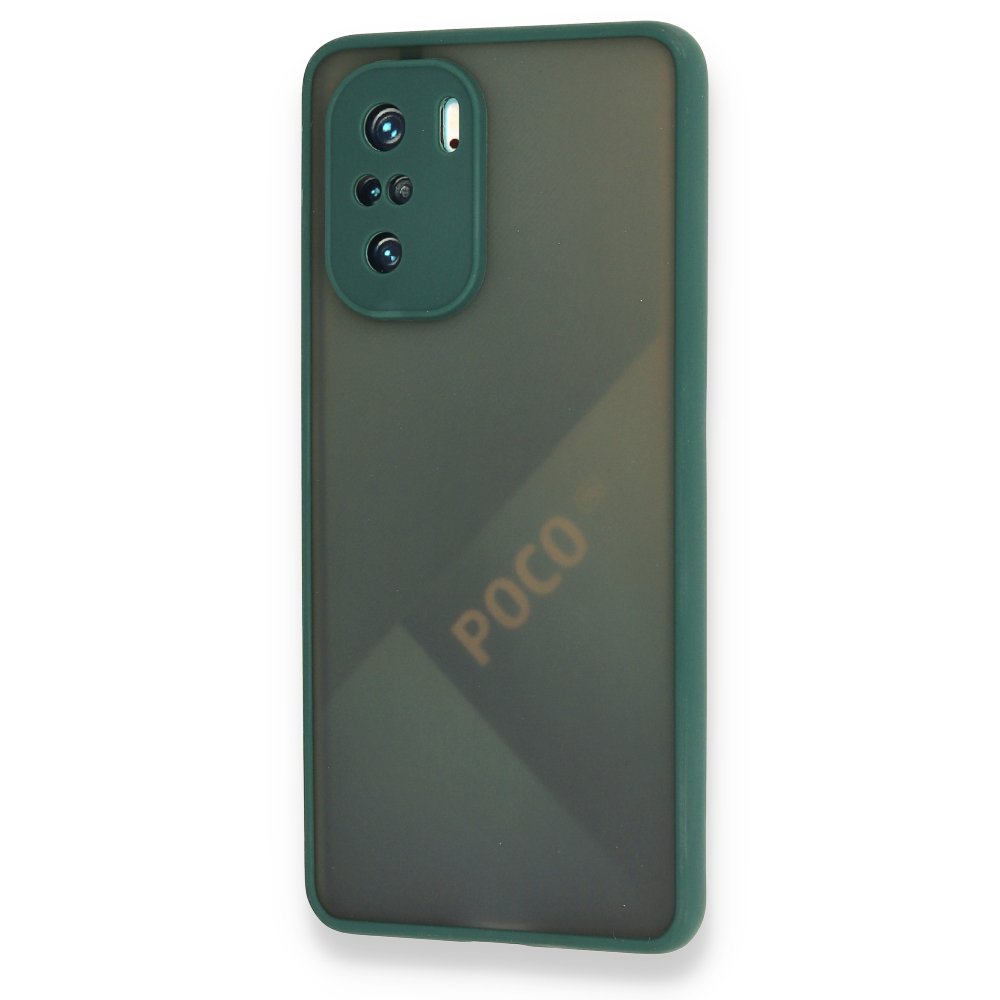 Redmi K40 Pro Kılıf Montreal Silikon Kapak - Yeşil