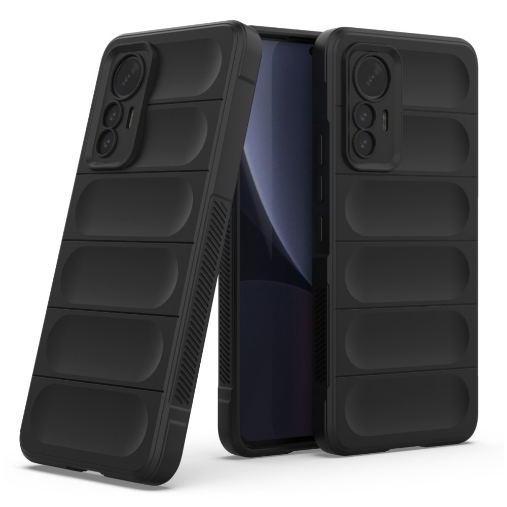  Xiaomi Mi 12 Lite Kılıf Optimum Silikon - Siyah