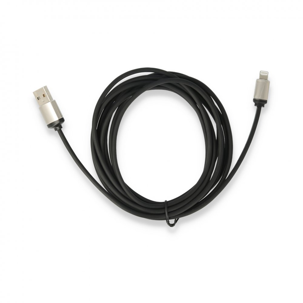 USB to Lightning 3m Kablo - Siyah