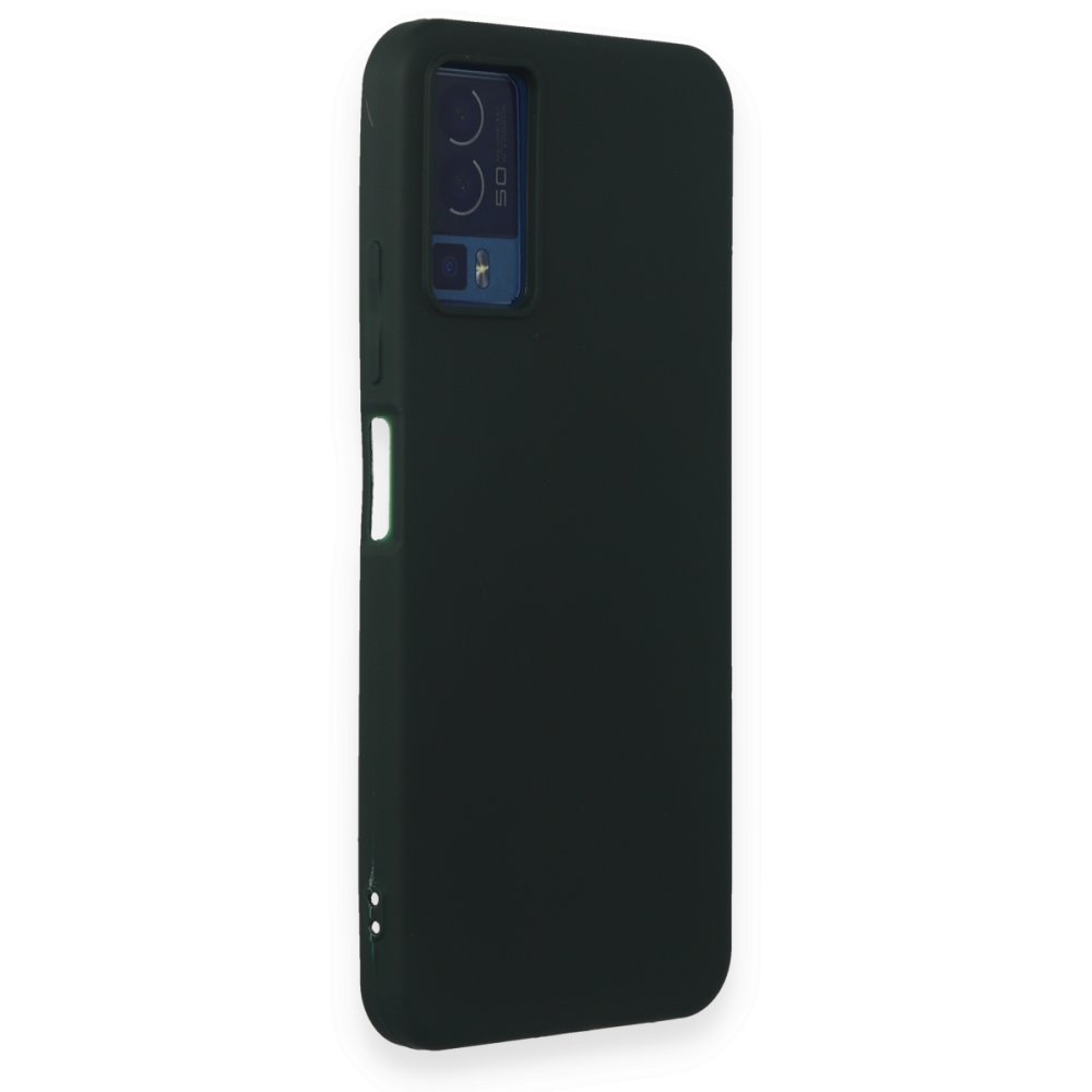  General Mobile GM 23 Kılıf First Silikon - Koyu Yeşil