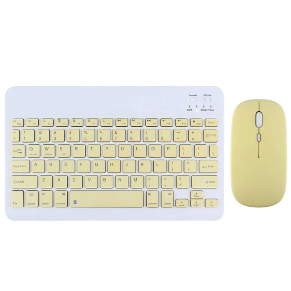  KYB71 Kablosuz Klavye Mouse Set - Sarı